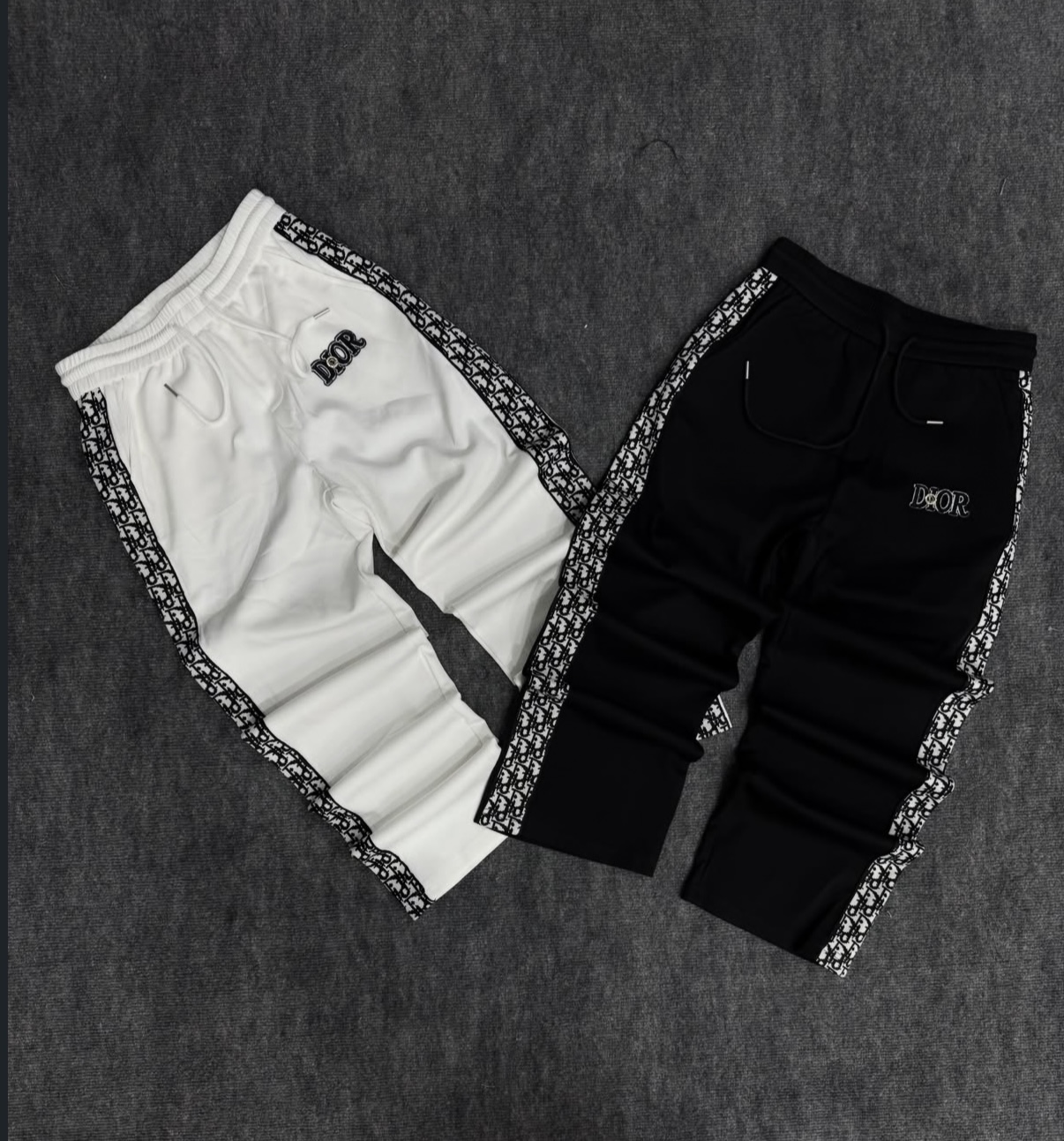 Dior Oblique Side-Stripe Pants